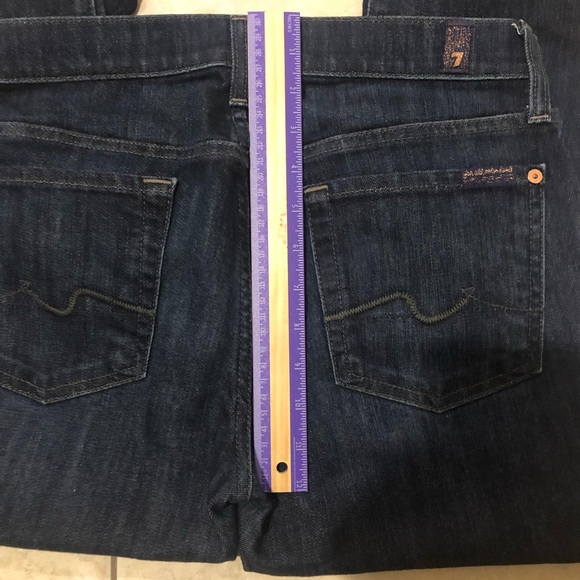 7 for all mankind gwenevere dark women’s jeans - Picture 10 of 12